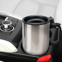 Stainless Steel Vacuum Glass Insulated Glass Coffee Cups, Tumbler (With Lid & Handle / 1 pc)