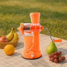 Manual Fruit Vegetable Juicer with Juice Cup and Waste Collector