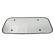 Car Windshield Sun Shade, Blocks UV Rays Sun Visor Protector, Keeps Your Vehicle Cool Sunshade for Cars, SUVs, Trucks, and Vans (107×45 Cm)