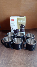 Apex Stainless Steel Desk Mug (6 Pc)