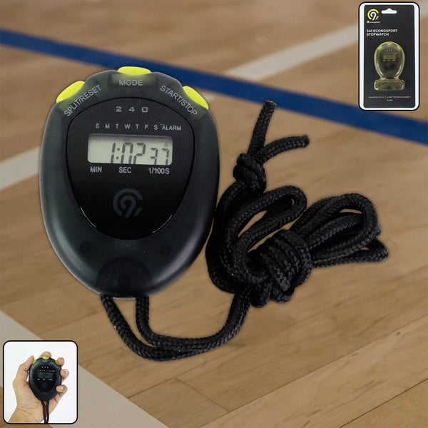 Digital Sports Stopwatch Timer with Split Timing